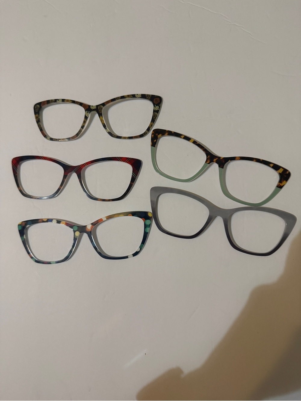 PAIR Eyewear The Wanda Magnetic Top Frames Toppers Lot of 5